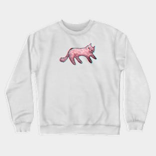 Sleepy kitty (transparent background version) Crewneck Sweatshirt